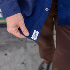 Momotaro Sashiko CPO Shirt Indigo