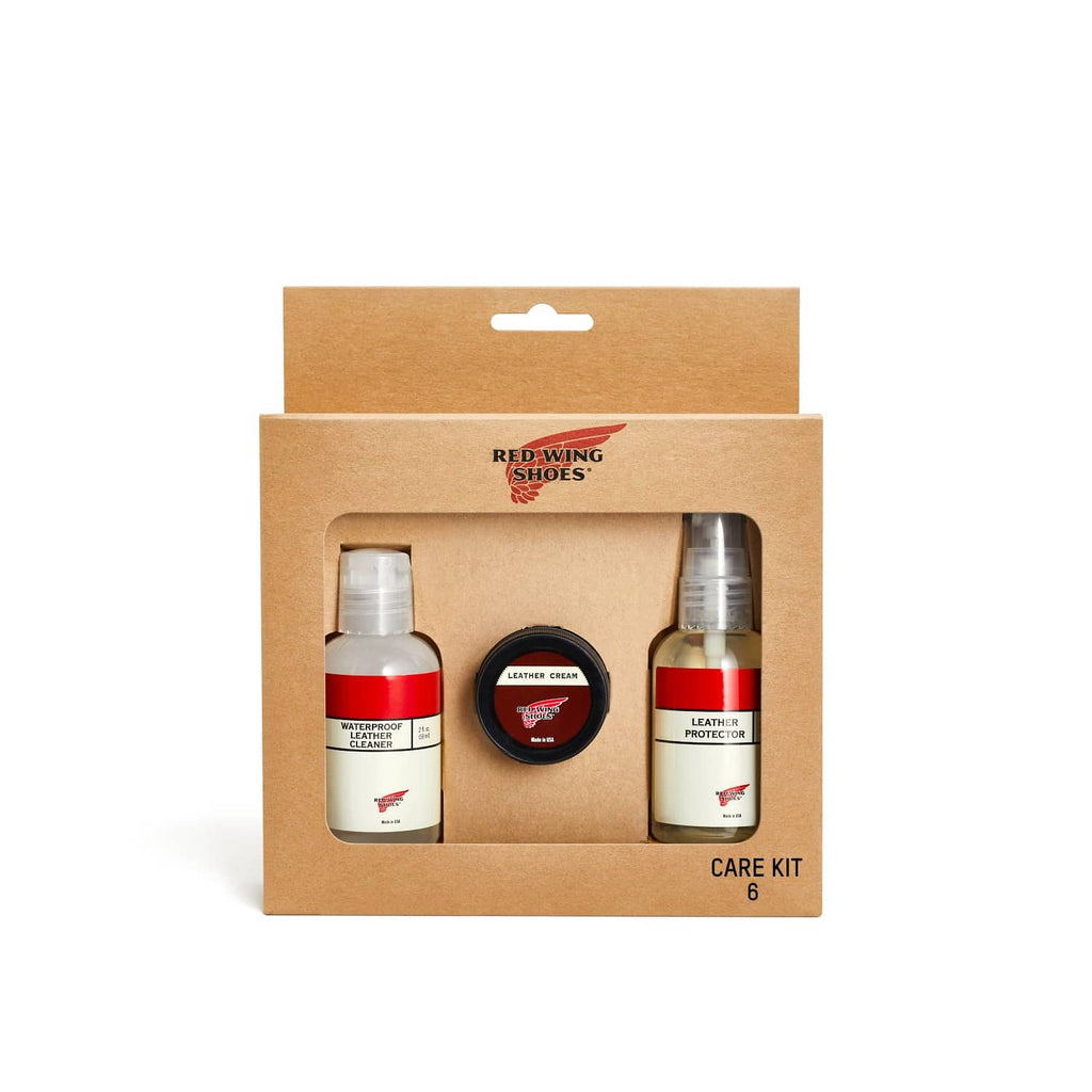 Red Wing Heritage Mini Care Kit #6 (Full-grain, Nubuck, Smooth Leather