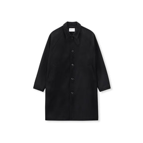 Momotaro MMOT6500 Melton Coat Black