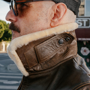 Double Helix x Snake Oil Provisions Virgil G-1 Flight Jacket Olive PRE-ORDER DEPOSIT