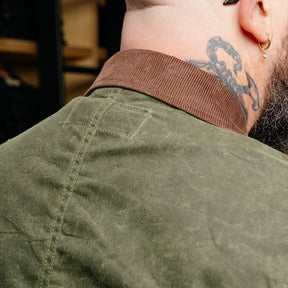 Rogue Territory Hunter Supply Jacket Waxed Olive FINAL SALE