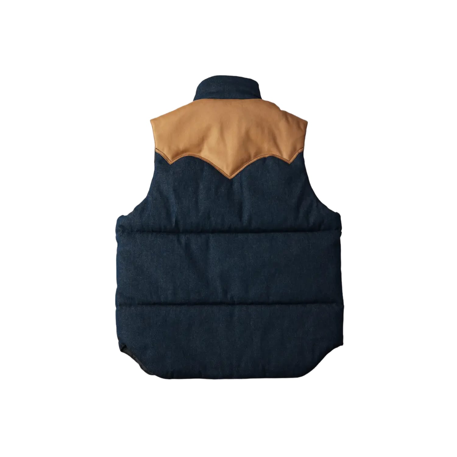 The Flat Head FN-OJ-DPV001 12.5oz Denim Puff Vest