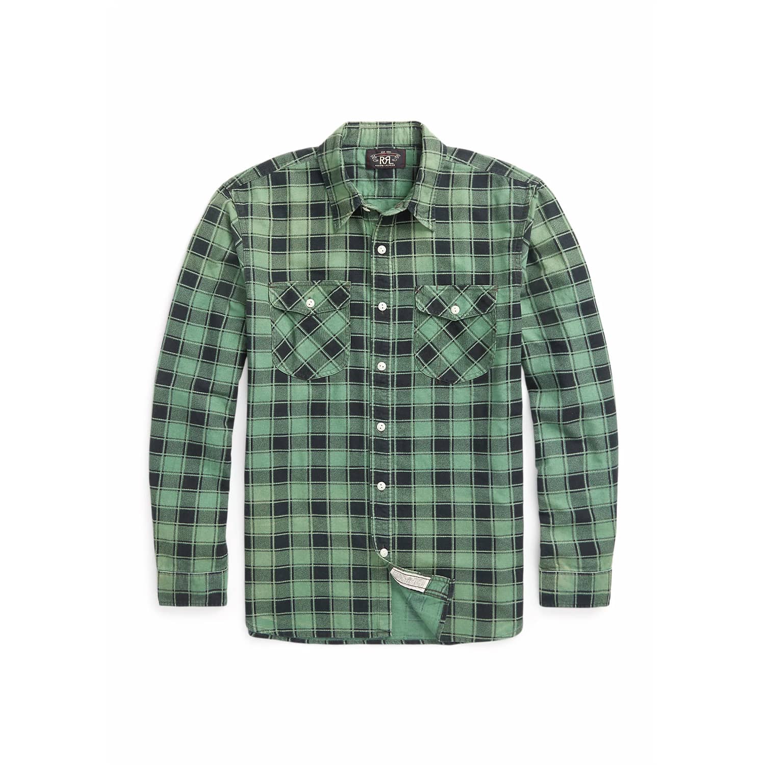 Green sales chamois shirt