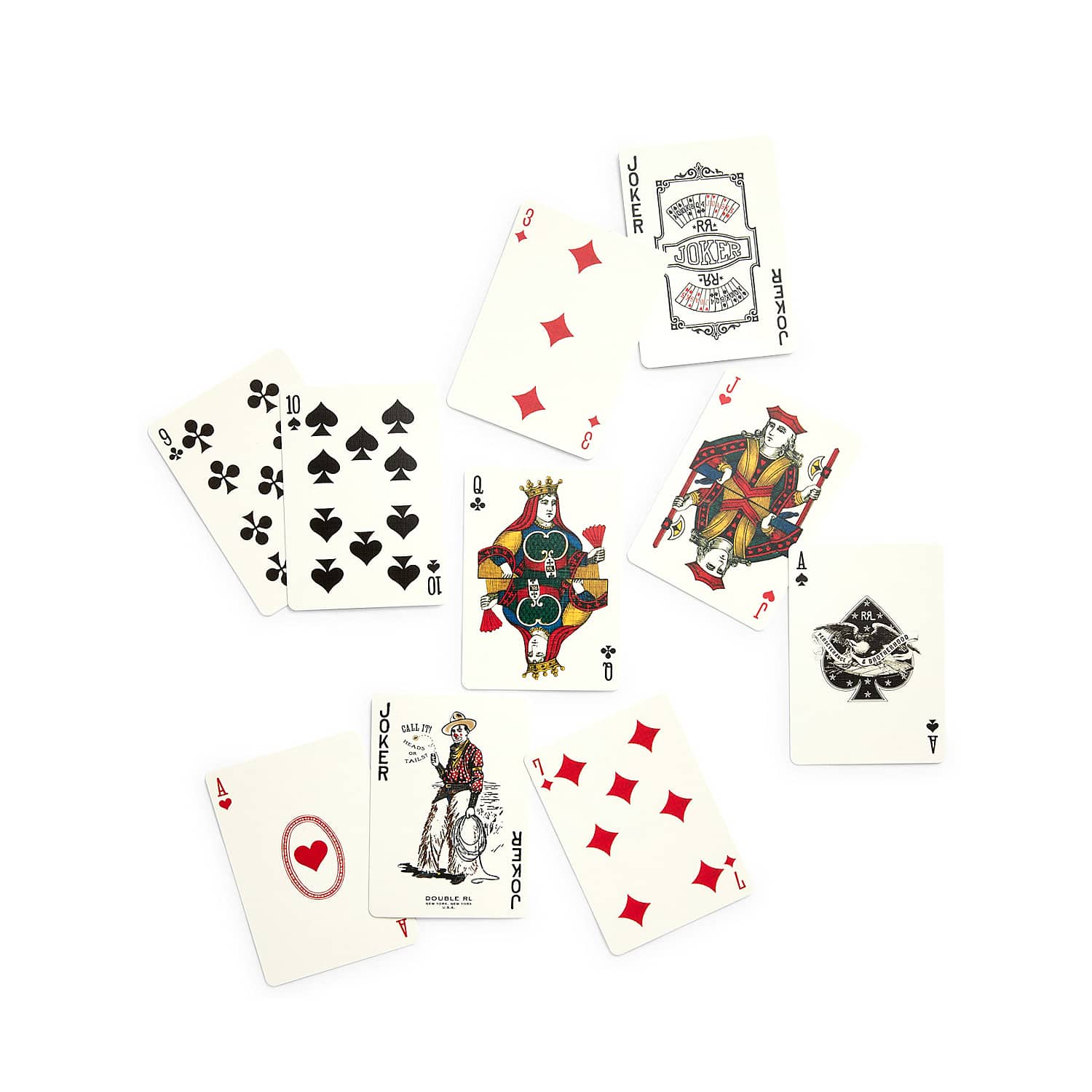 Playing Cards Cream/ Navy