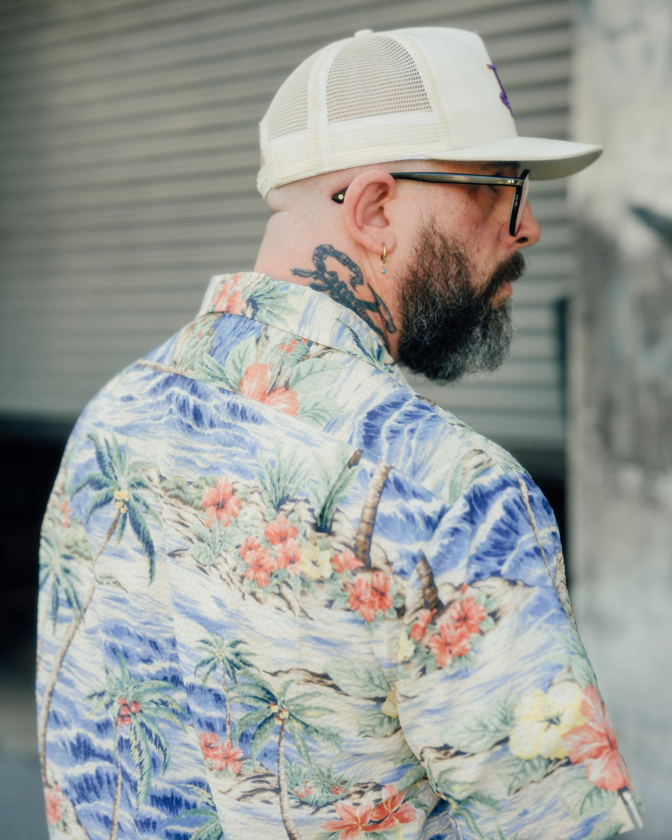 Polo Ralph Lauren Classic Fit Seersucker Camp Shirt Harbor Cove Palms