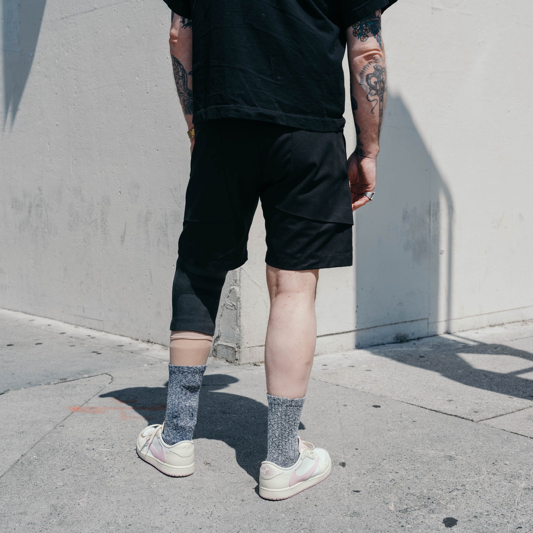 Rogue Territory Fatigue Shorts Black Canvas