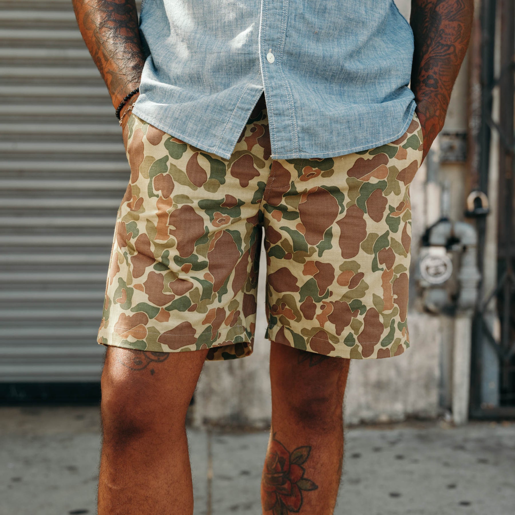Rogue Territory Infantry Short Frog Camo