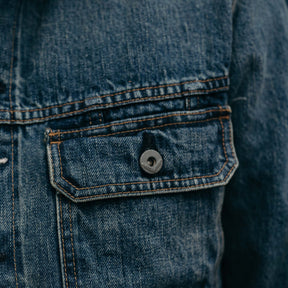 Rogue Territory Cruiser Jacket Vintage Wash Indigo