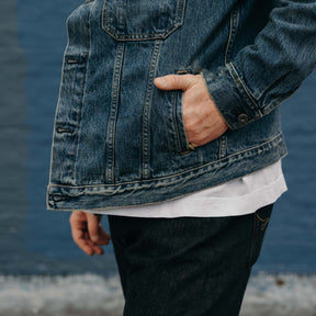 Rogue Territory Cruiser Jacket Vintage Wash Indigo