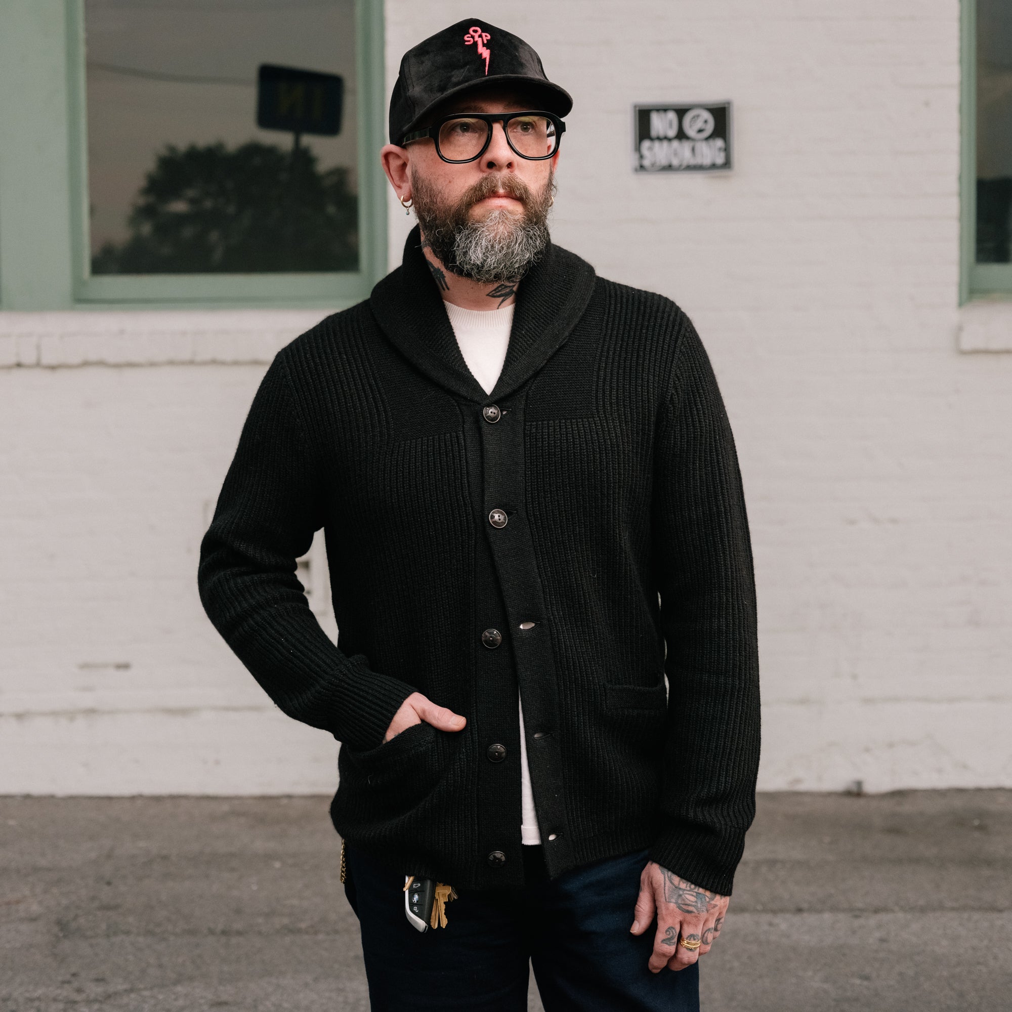 RRL_Black_Cashmere_Cardigan_WE