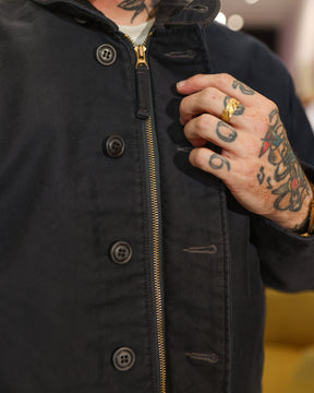 RRL Cotton Deck Jacket Dark Navy