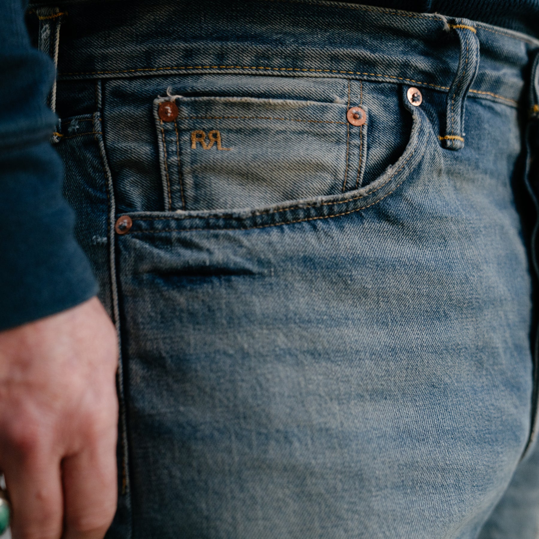 RRL Vintage 5-Pocket Midlands Selvedge Jean