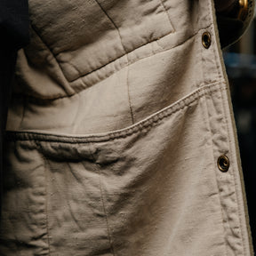 RRL Quilted Twill Shirt Jacket Olive Drab FINAL SALE