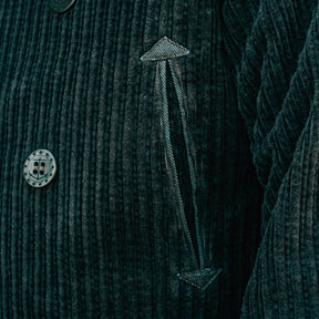 RRL Denim-Trim Corduroy Peacoat Vintage Navy