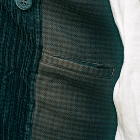 RRL Denim-Trim Corduroy Peacoat Vintage Navy