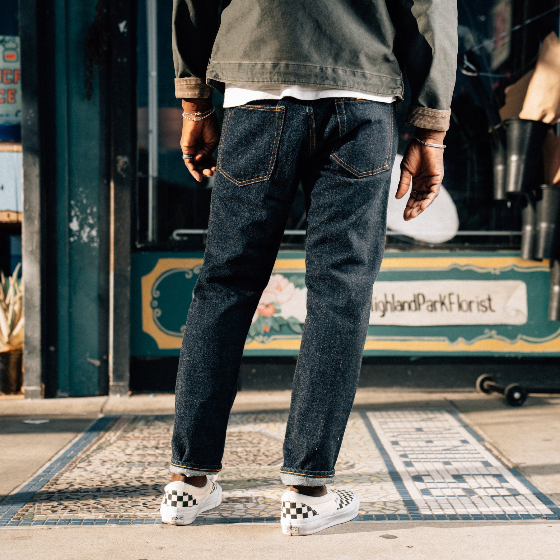 RRL Slim Fit Jeans Black