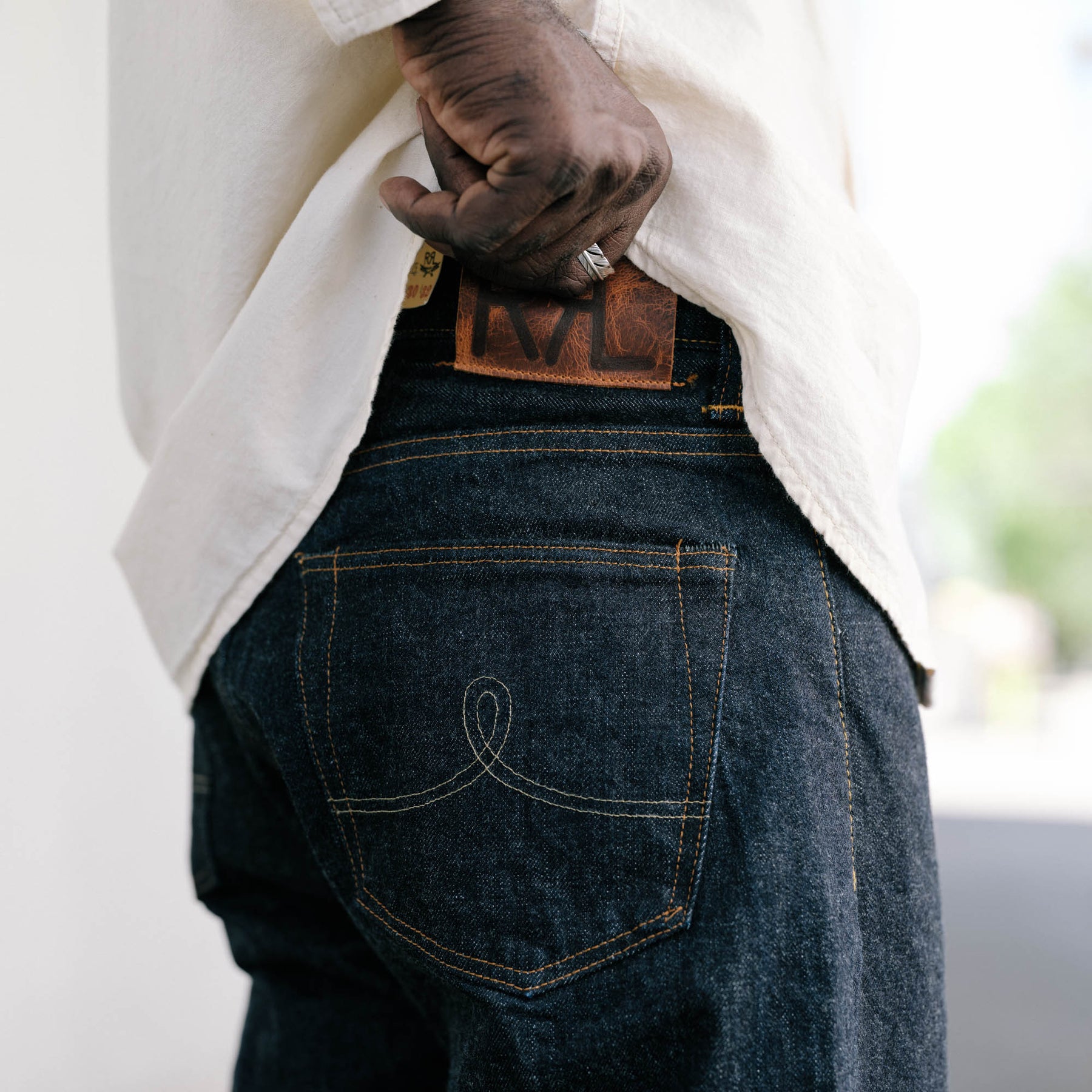 RRL Vintage 5-Pocket East West Selvedge Jean