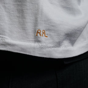RRL Cotton Jersey Pocket T-Shirt White