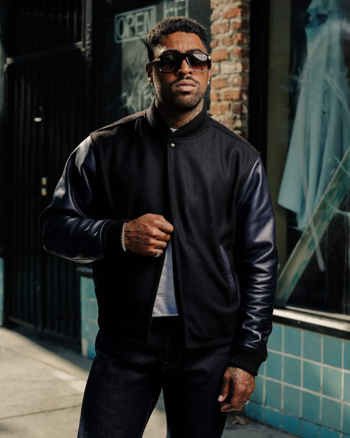 Snake Oil Provisions x Golden Bear Modified Varsity Jacket