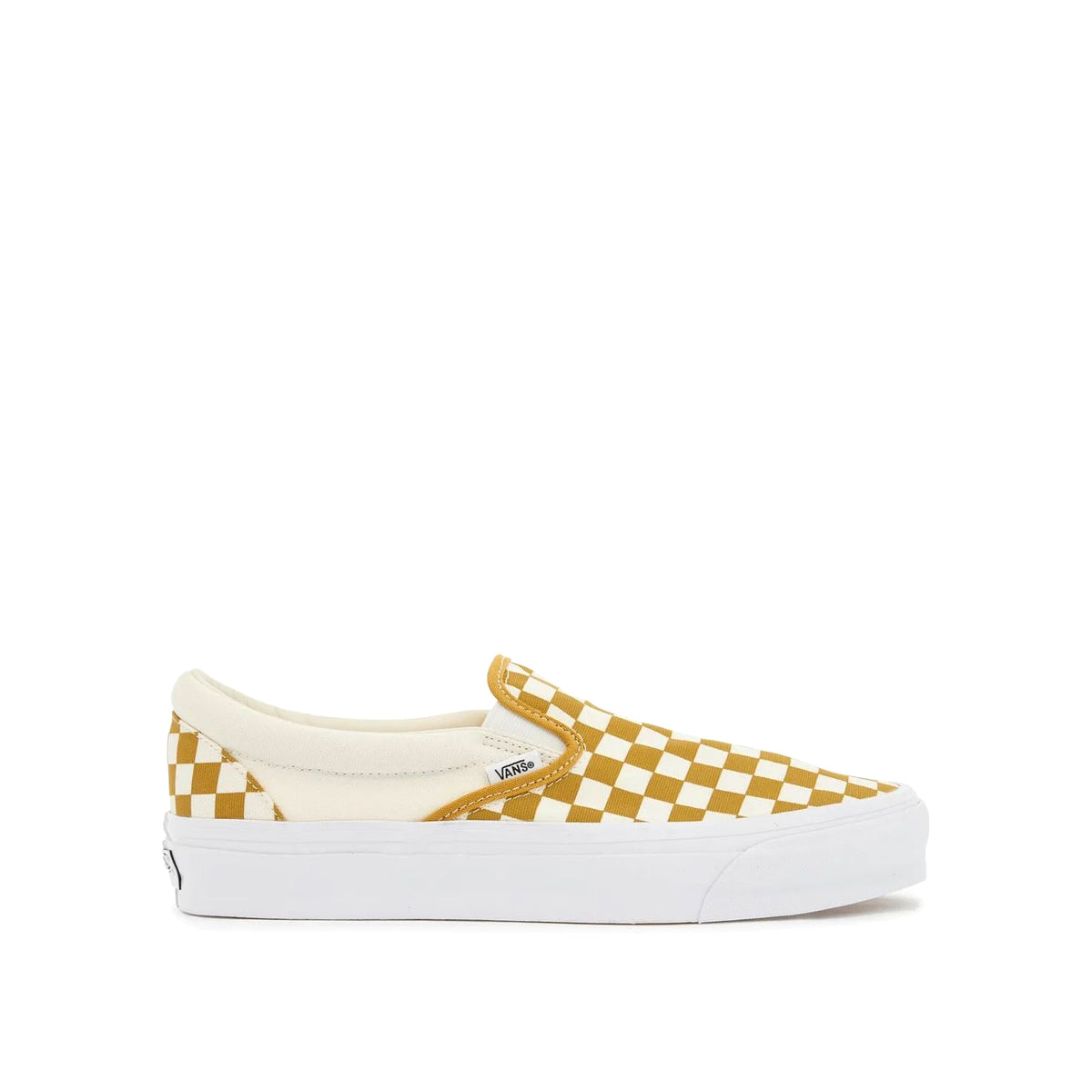 Vans Slip-On Classic Premium - Scarpe Slip-on Tela Motivo Oro Bruciato/giallo
