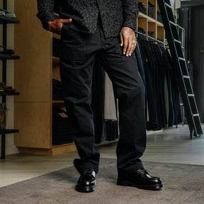 Rogue Territory Fatigue Pants Black Herringbone