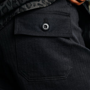 Rogue Territory Fatigue Pants Black Herringbone