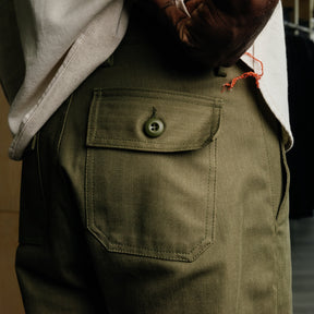 Rogue Territory Fatigue Pants Olive Herringbone