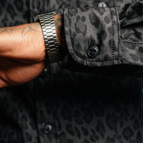 Rogue Territory Oxford Shirt Dark Cheetah Camo