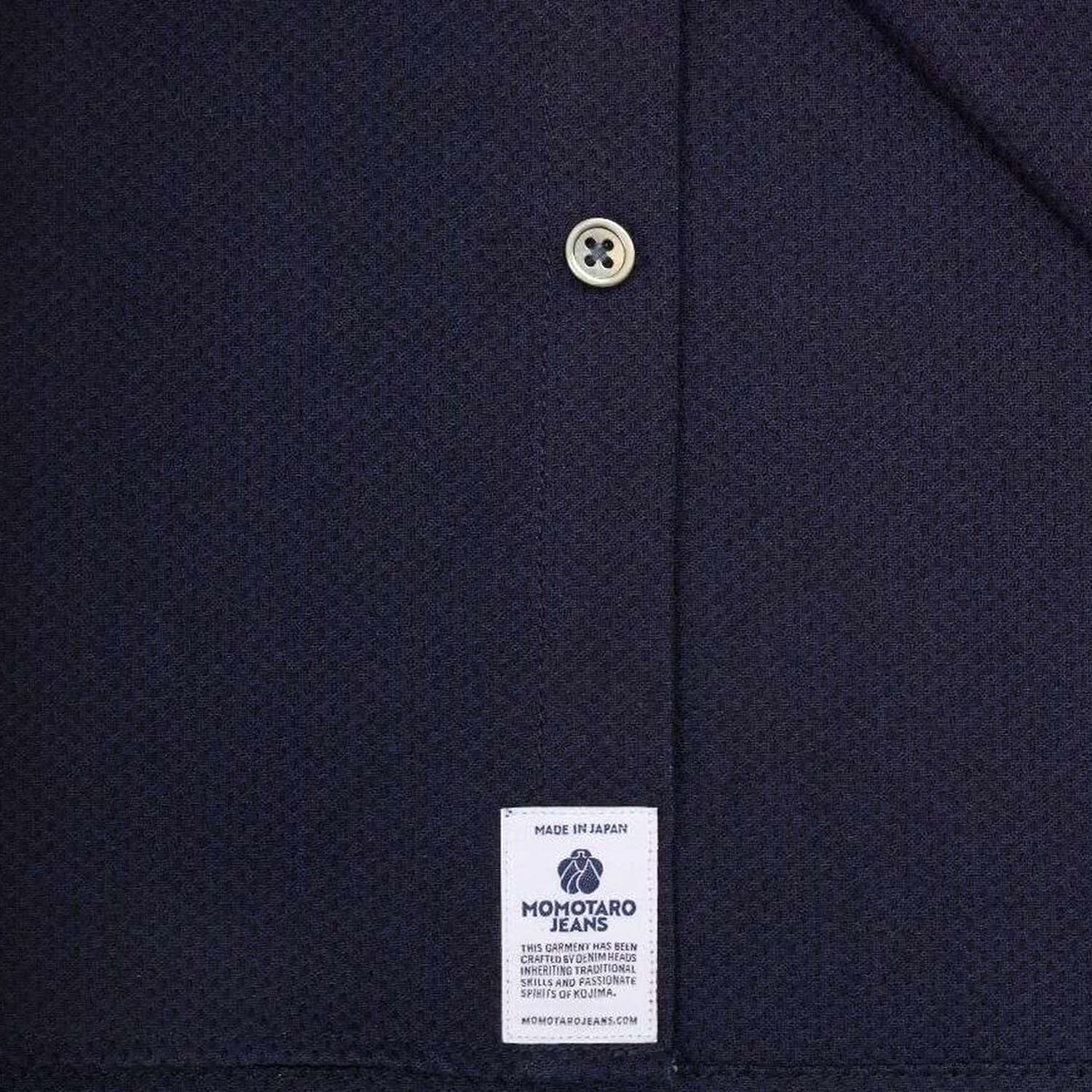 Momotaro Sashiko CPO Shirt Indigo