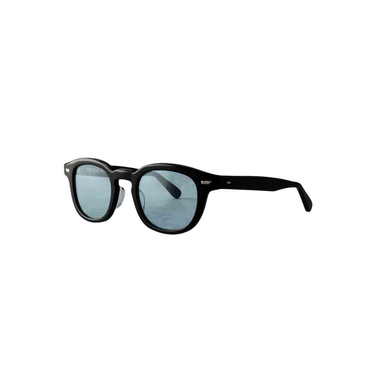 The Flat Head FN-IW-GL102 Sunglasses Black x Blue