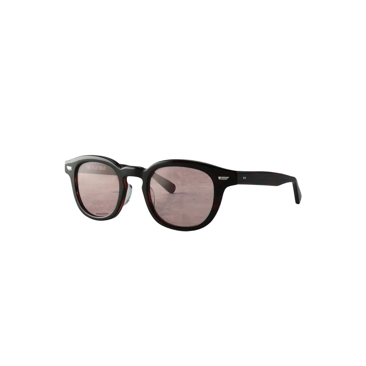 The Flat Head FN-IW-GL102 Sunglasses Brown x Brown