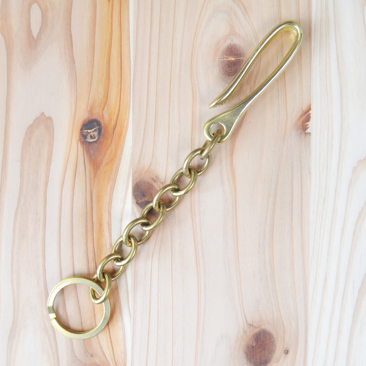 Kobashi Studio Sand Casted Belt Hook Key Chain Large