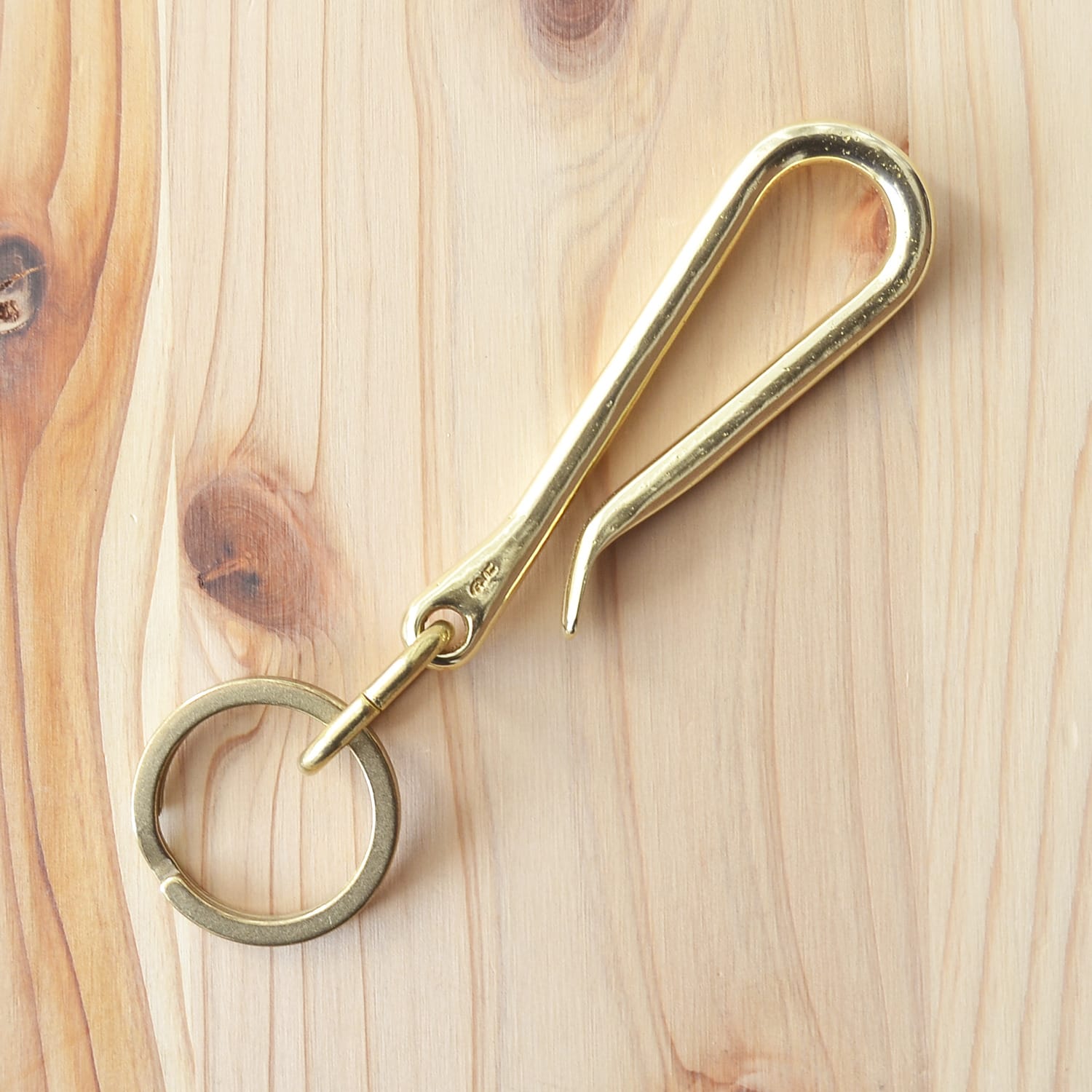 Kobashi Studio Sand Casted Key Hook with Flat Ring