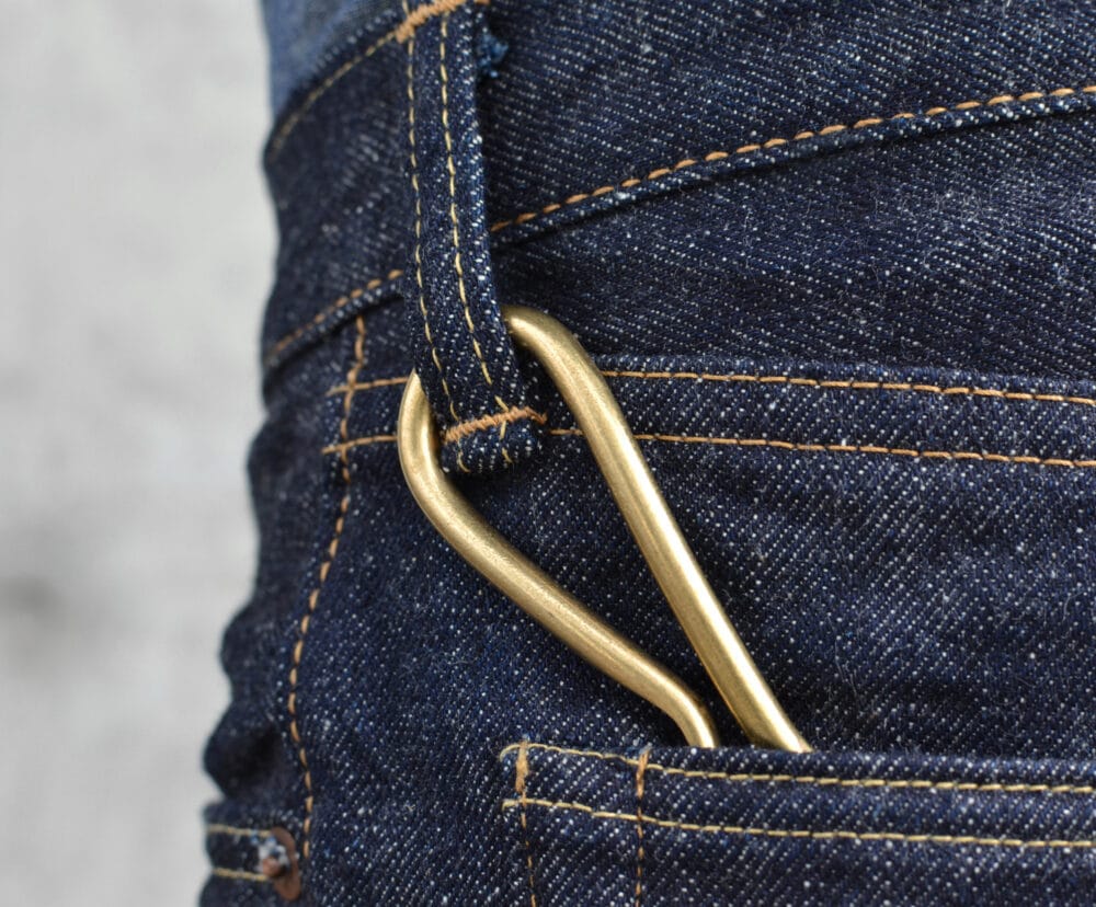 Kobashi Studio Sand Casted Key Hook with Flat Ring