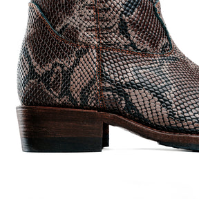 Santa Rosa Brand x Snake Oil Provisions Heartbreaker Boot Brown Snake