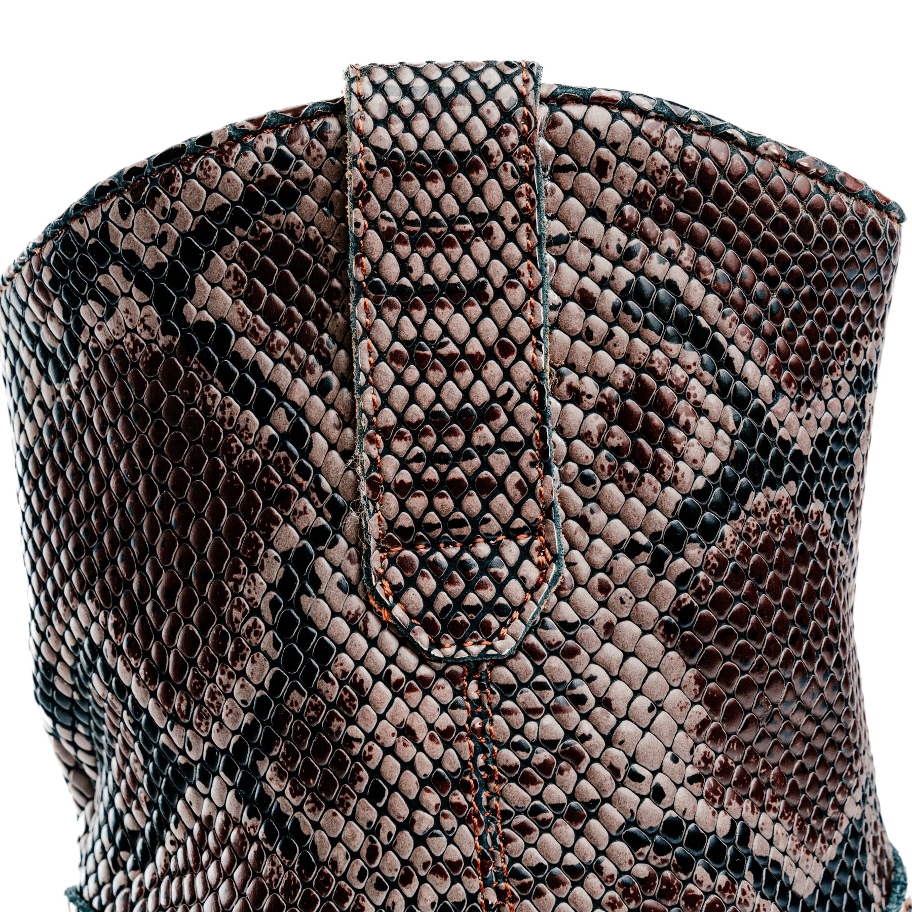 Santa Rosa Brand x Snake Oil Provisions Heartbreaker Boot Brown Snake