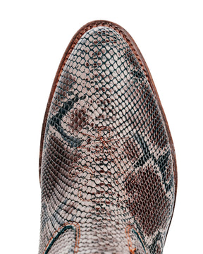 Santa Rosa Brand x Snake Oil Provisions Heartbreaker Boot Brown Snake
