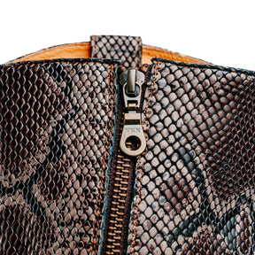 Santa Rosa Brand x Snake Oil Provisions Heartbreaker Boot Brown Snake