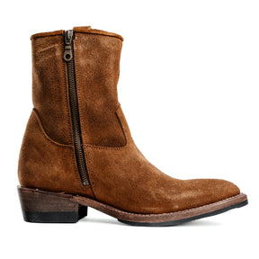 Santa Rosa x Snake Oil Provisions Heartbreaker Boot Tobacco Suede