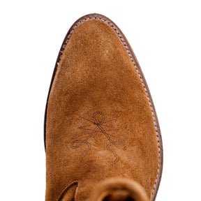 Santa Rosa x Snake Oil Provisions Heartbreaker Boot Tobacco Suede