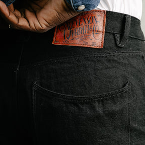 Stevenson Overall Co. Encinitas 150-OSS Jean Black One Wash