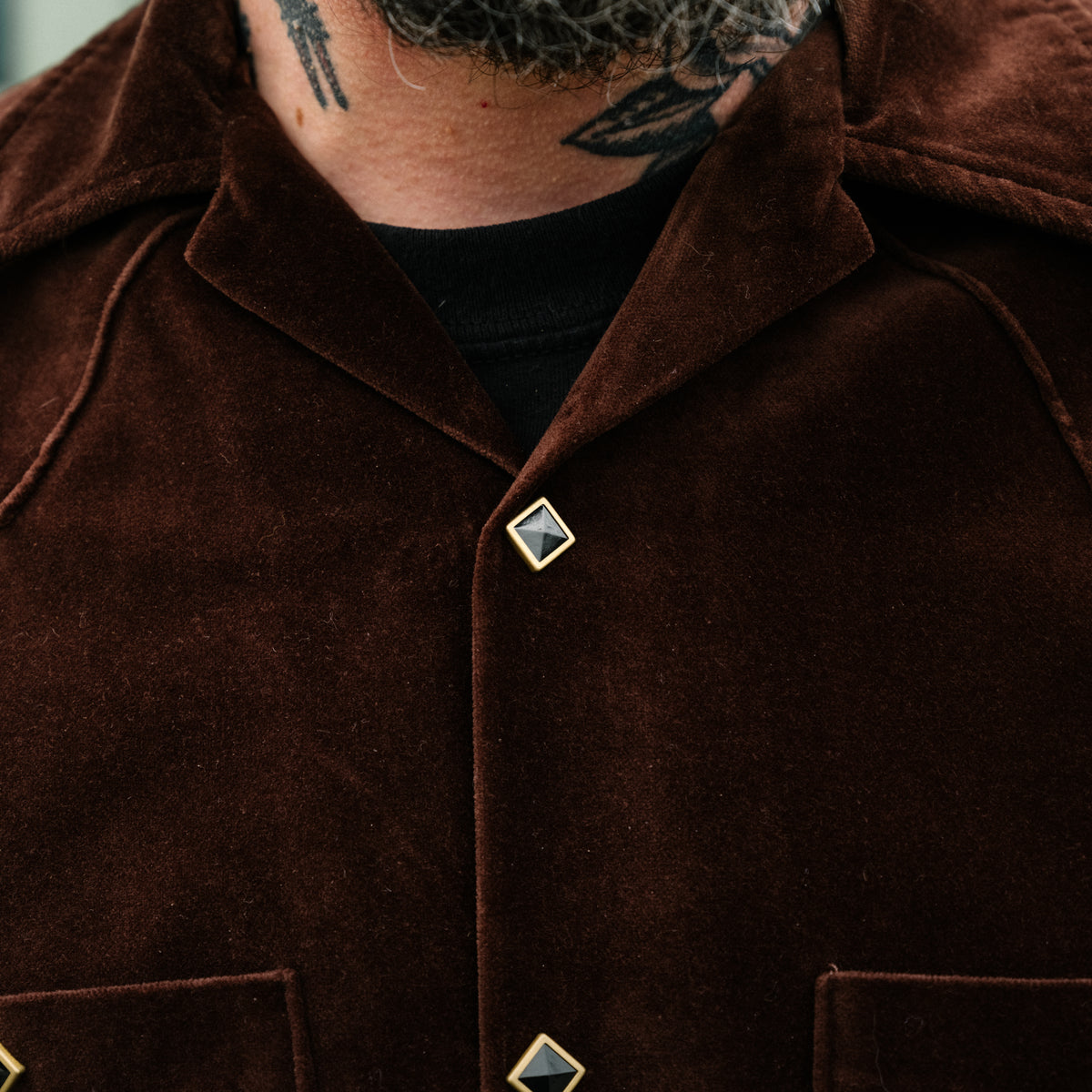 Stevenson Overall Co. Urban Lasso Shirt Dark Brown