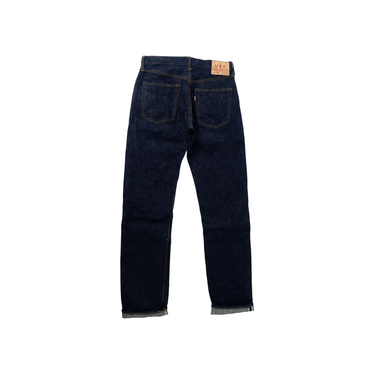 UES 400T Tapered Leg Denim Pants Indigo