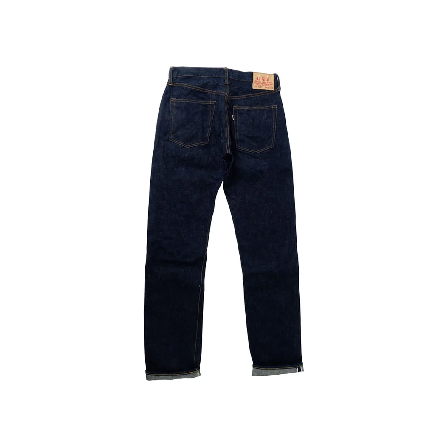 UES 400T Tapered Leg Denim Pants Indigo