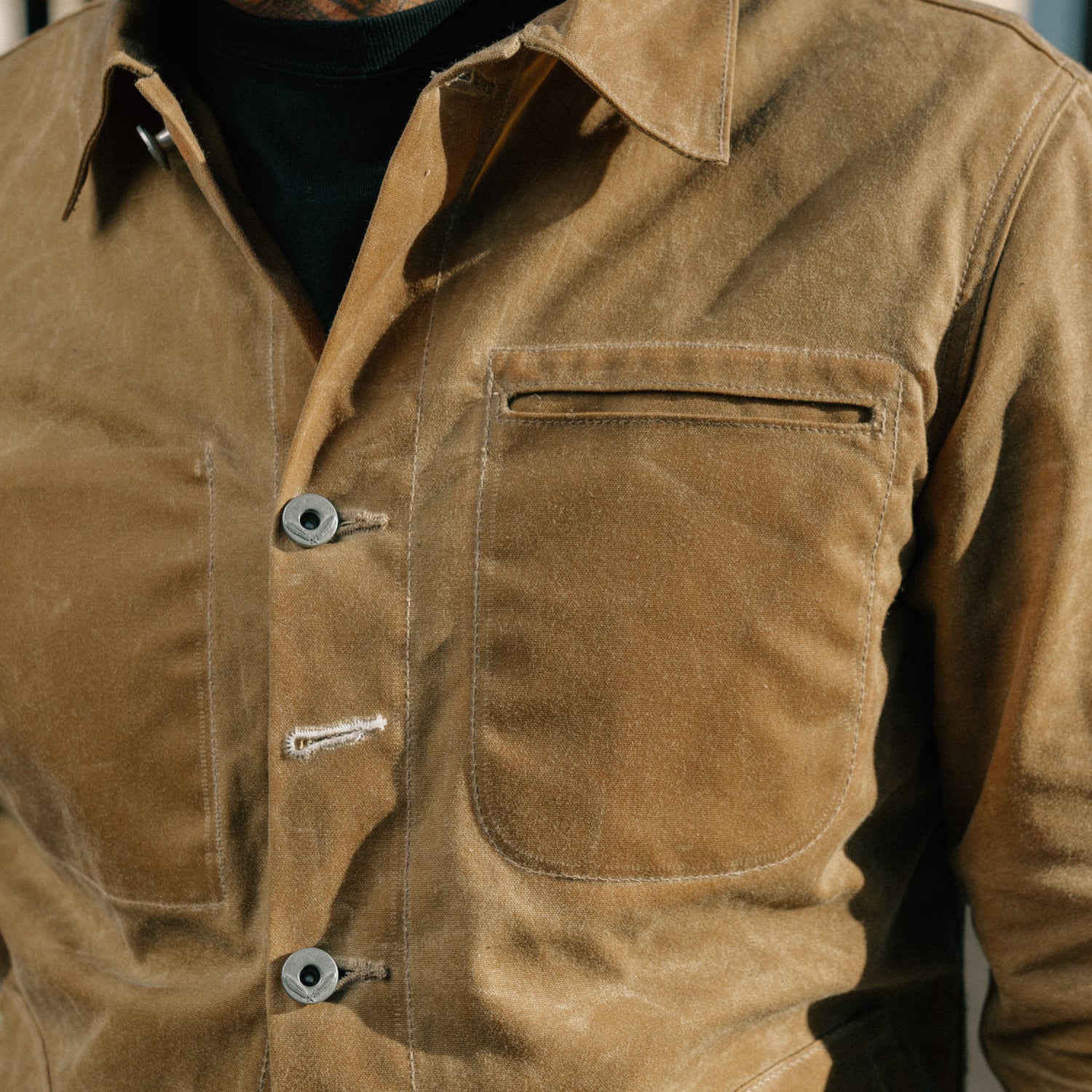 Rogue Territory | Ridgeline Supply Jacket Tan