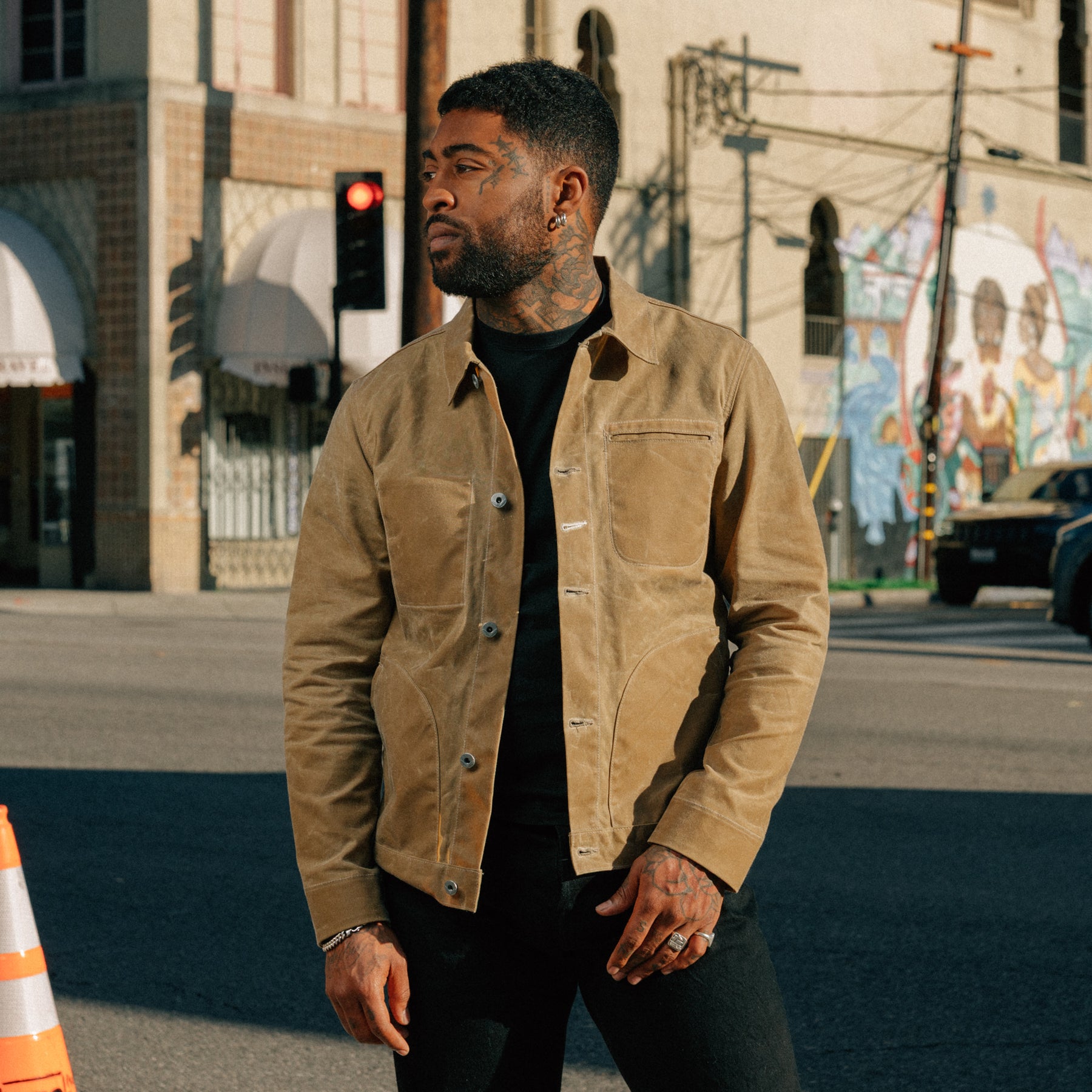 Rogue Territory Waxed Ridgeline Supply Jacket Tan