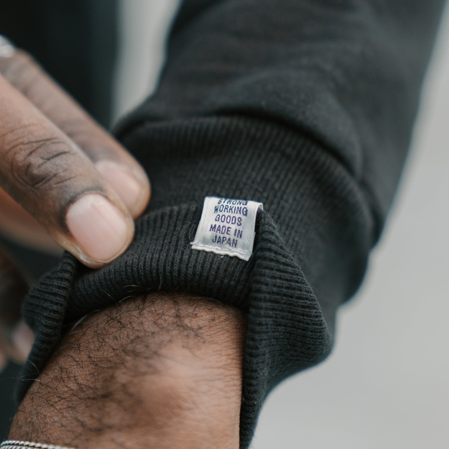 UES Zip Hoodie Black