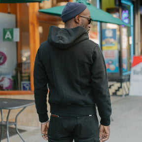 UES Zip Hoodie Black