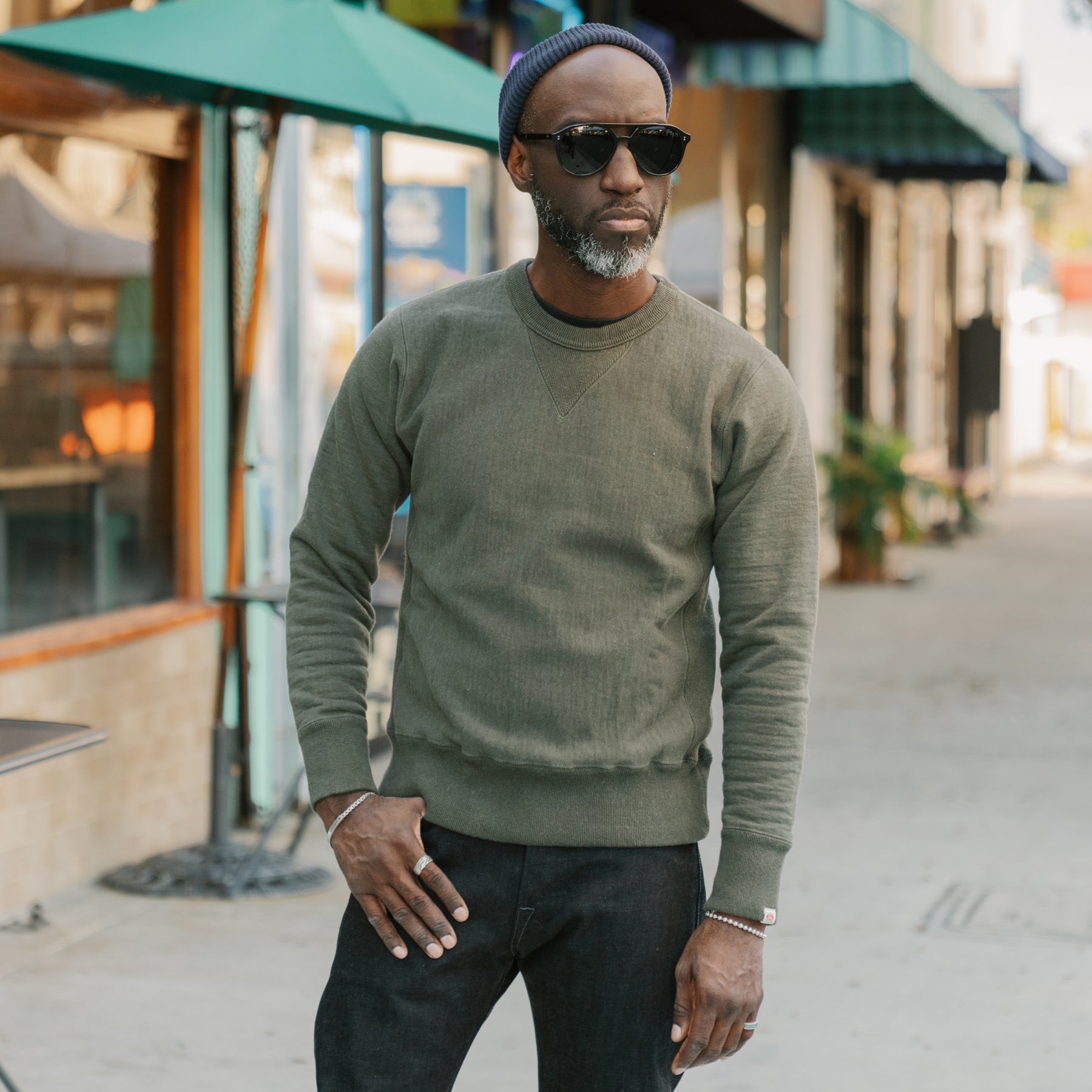 UES New Purcara Sweatshirt Olive