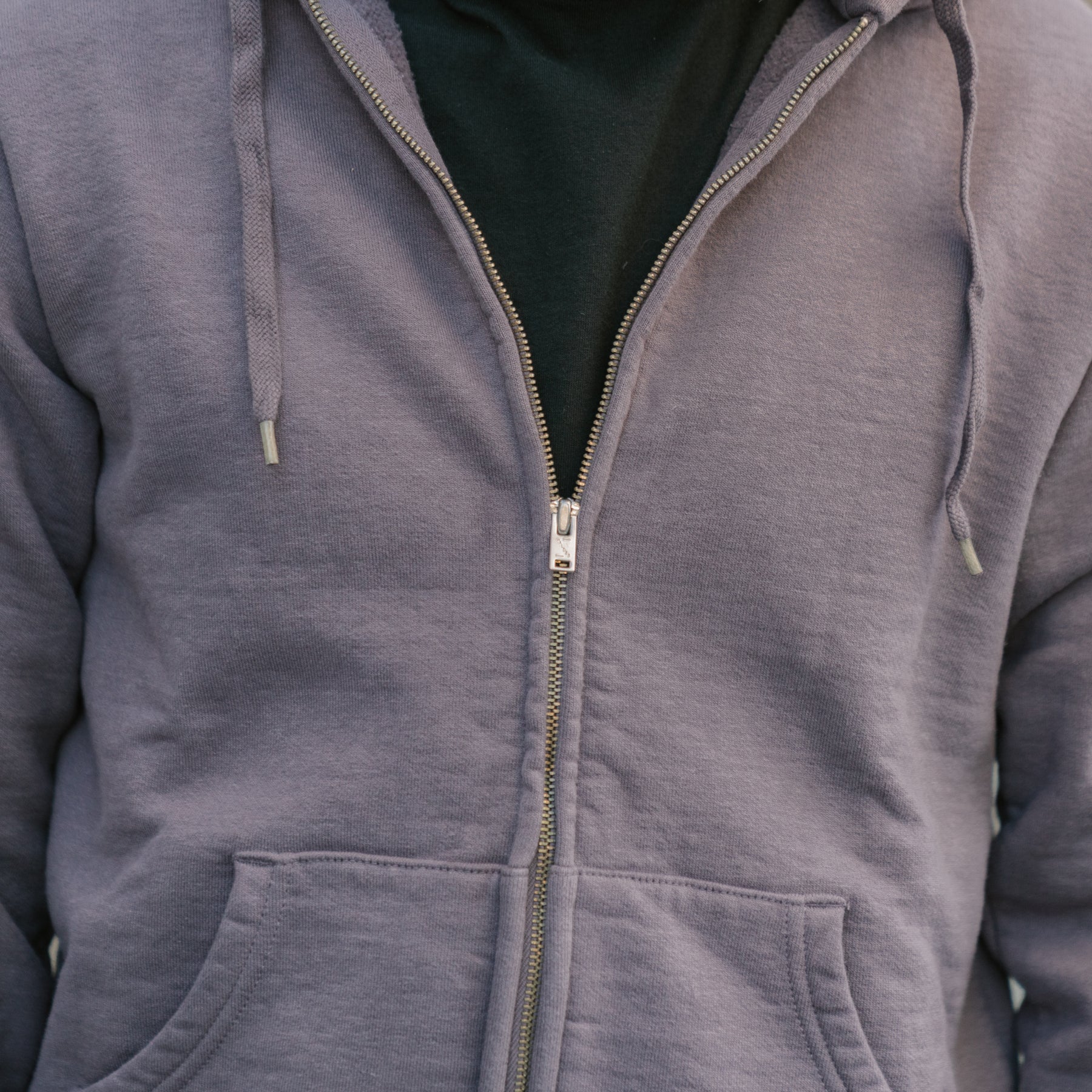 UES Zip Hoodie Purple Navy